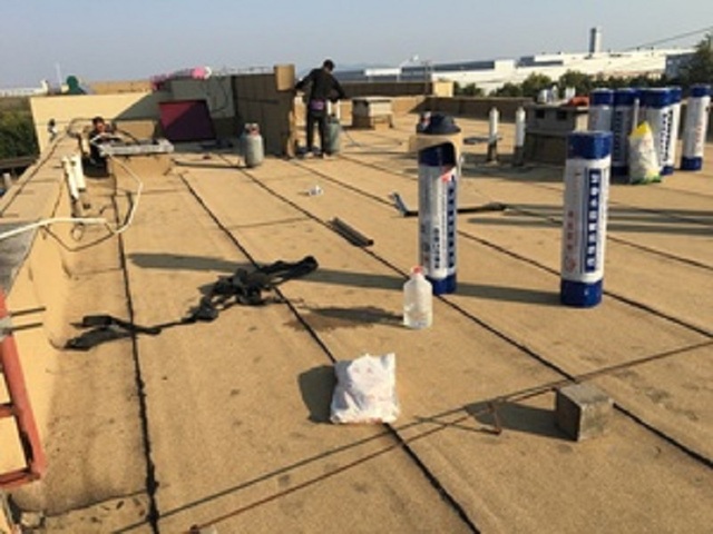 青岛新建工地沙面SBS防水施工案例